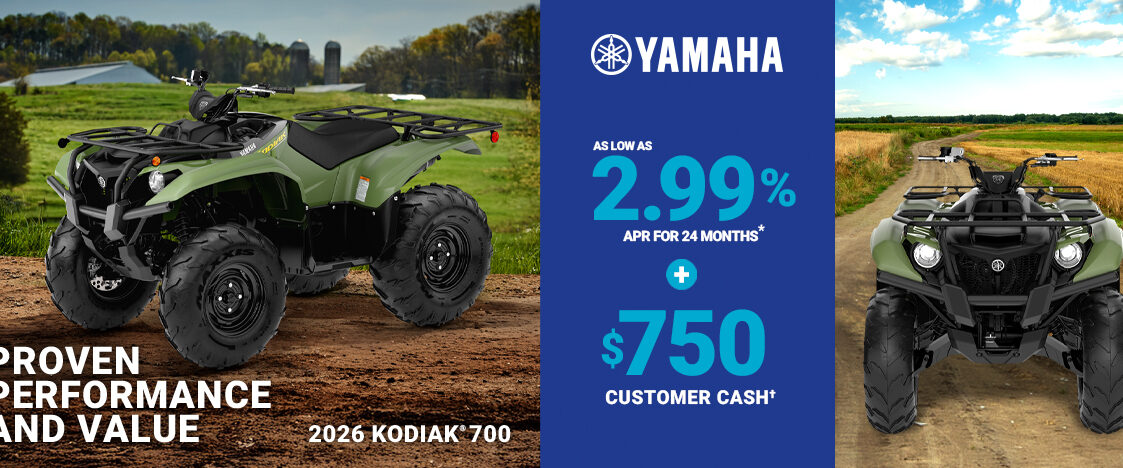 LIMITED TIME OFFERS ON ATV!