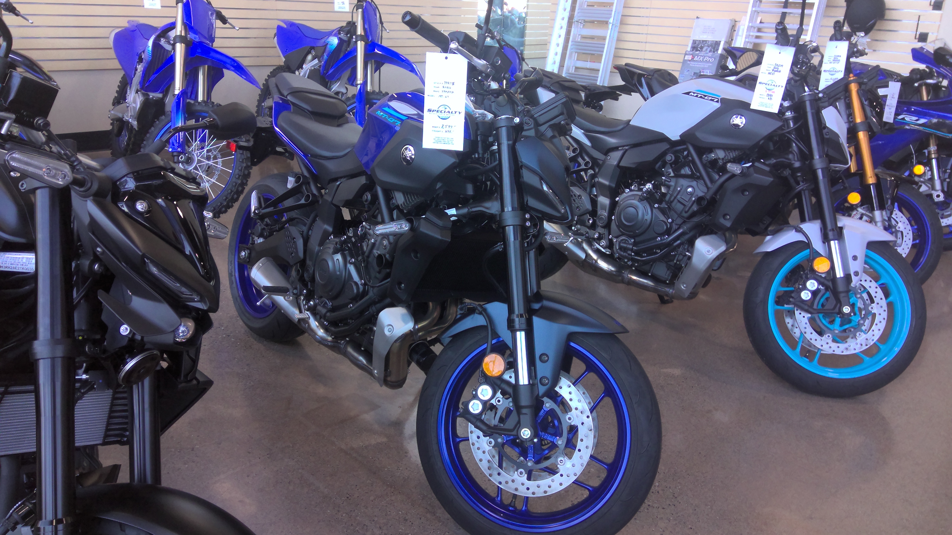 2026 Yamaha MT-07 Motorcycle / Scooter